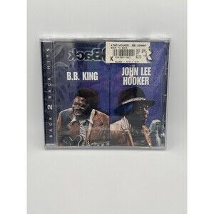 B.B. King and John Lee Hooker – Back 2 Back (CD, 1998, Masters) – NEW/SEALED